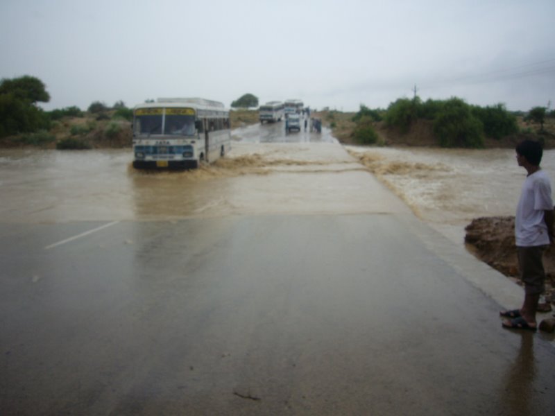 Travel - India - Rajasthan - Desert Camel Trip - Desert Rain